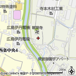 広島県東広島市西条町御薗宇5313周辺の地図
