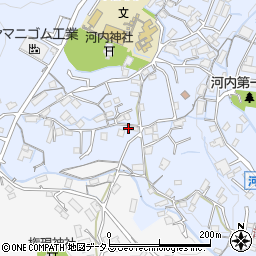 広島県広島市佐伯区五日市町大字上河内189周辺の地図