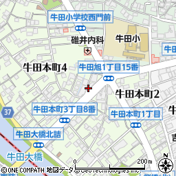 川口ガラス建材周辺の地図