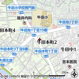 牛田本町児童クラブＫＣＡ周辺の地図