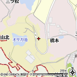 大阪府貝塚市地藏堂591周辺の地図