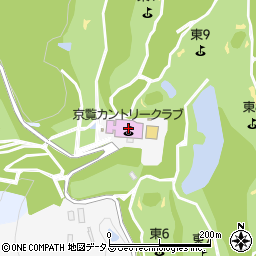 京覧カントリークラブ周辺の地図