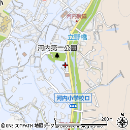 広島県広島市佐伯区五日市町周辺の地図