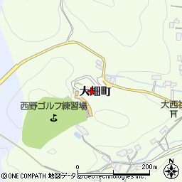 広島県三原市大畑町周辺の地図