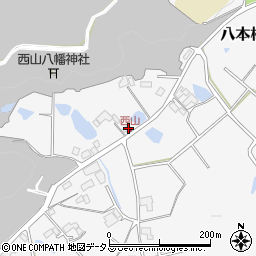 広島県東広島市八本松町原3688周辺の地図