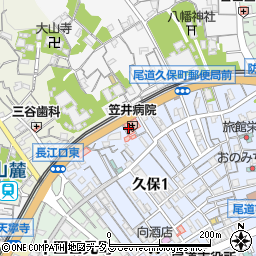 医療法人社団杏佑会 笠井病院周辺の地図