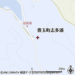 長崎県対馬市豊玉町志多浦239-1周辺の地図