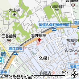 笠井病院（杏佑会）周辺の地図