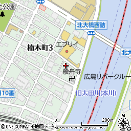 株式会社ハツタテクノ　中四国支店周辺の地図