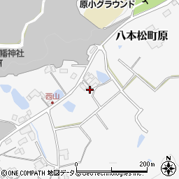 広島県東広島市八本松町原3639周辺の地図