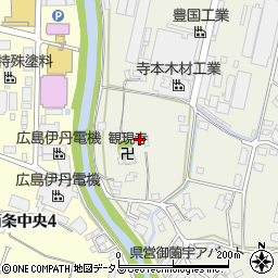 広島県東広島市西条町御薗宇5327周辺の地図