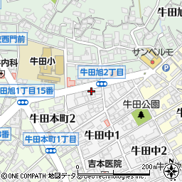 土井皮膚泌尿器科医院周辺の地図