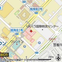 三菱ＵＦＪ銀行りんくう総合医療センター ＡＴＭ周辺の地図