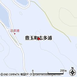 長崎県対馬市豊玉町志多浦周辺の地図