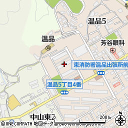 西日本旅客鉄道温品アパート１１号棟周辺の地図