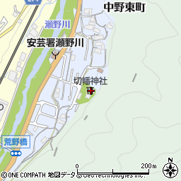 切幡神社周辺の地図
