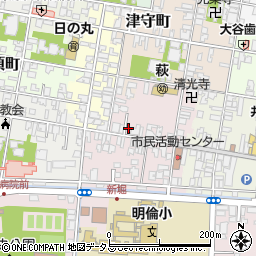 タムラ洋菓子店周辺の地図