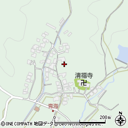 山口県長門市仙崎青海周辺の地図