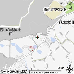 広島県東広島市八本松町原3695周辺の地図