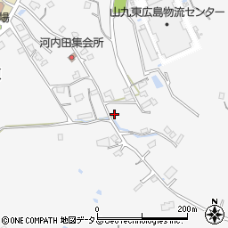 広島県東広島市八本松町原3500-10周辺の地図