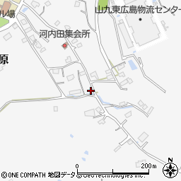 広島県東広島市八本松町原3568周辺の地図