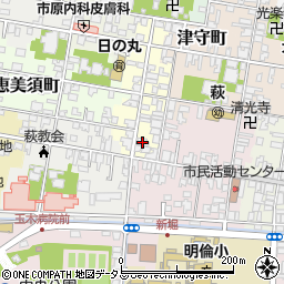 有限会社山京紙文具店周辺の地図