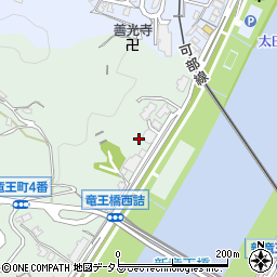 広島県広島市西区竜王町2周辺の地図
