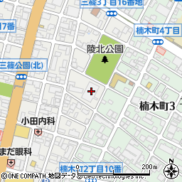 西川ゴム工業株式会社　本社技術企画部周辺の地図