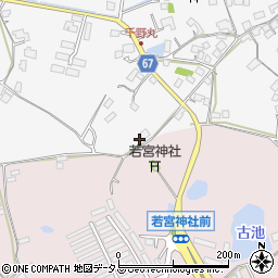 広島県東広島市八本松町原1613周辺の地図