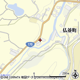 大阪府和泉市仏並町527周辺の地図