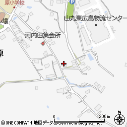 広島県東広島市八本松町原3500周辺の地図