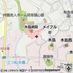大阪府貝塚市森864周辺の地図