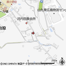 広島県東広島市八本松町原3567周辺の地図