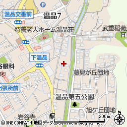広島県広島市東区温品7丁目17周辺の地図
