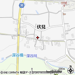 奈良県御所市伏見周辺の地図