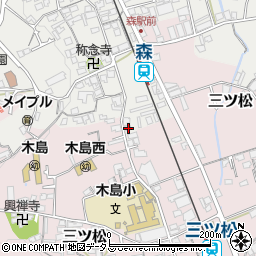 大阪府貝塚市森887周辺の地図