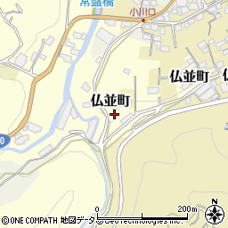 大阪府和泉市仏並町1097周辺の地図