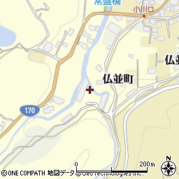 大阪府和泉市仏並町1113周辺の地図