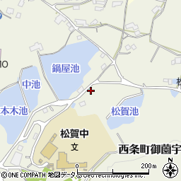 広島県東広島市西条町御薗宇5628周辺の地図