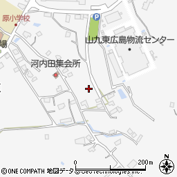 広島県東広島市八本松町原3502周辺の地図