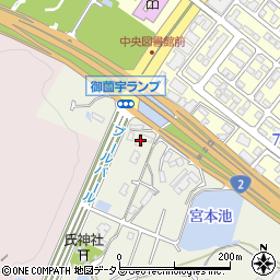 広島県東広島市西条町御薗宇1315周辺の地図
