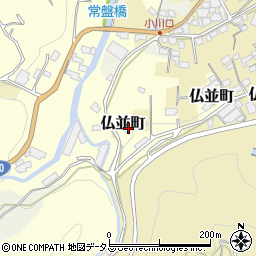 大阪府和泉市仏並町1096周辺の地図