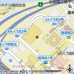 大阪府泉佐野市りんくう往来北周辺の地図