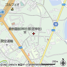 サンシティ泉佐野周辺の地図