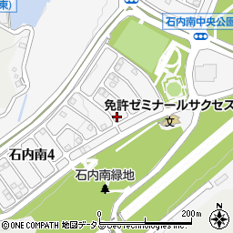 広島県広島市佐伯区石内南周辺の地図