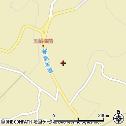 東京都新島村若郷野原淡井道南周辺の地図