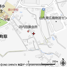 広島県東広島市八本松町原3543周辺の地図