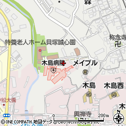 大阪府貝塚市森868周辺の地図