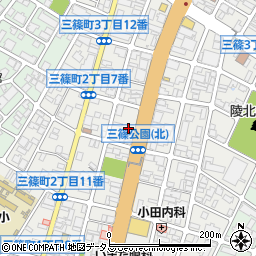 広島精研工作所周辺の地図