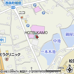 広島県東広島市西条町御薗宇6183周辺の地図